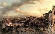BELLOTTO, Bernardo View of Warsaw from the Royal Palace nl oil painting reproduction
